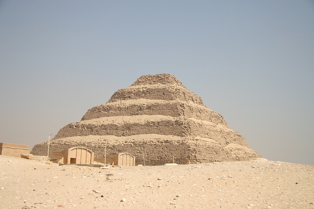 Step pyramid -- precursor to the great pyramids